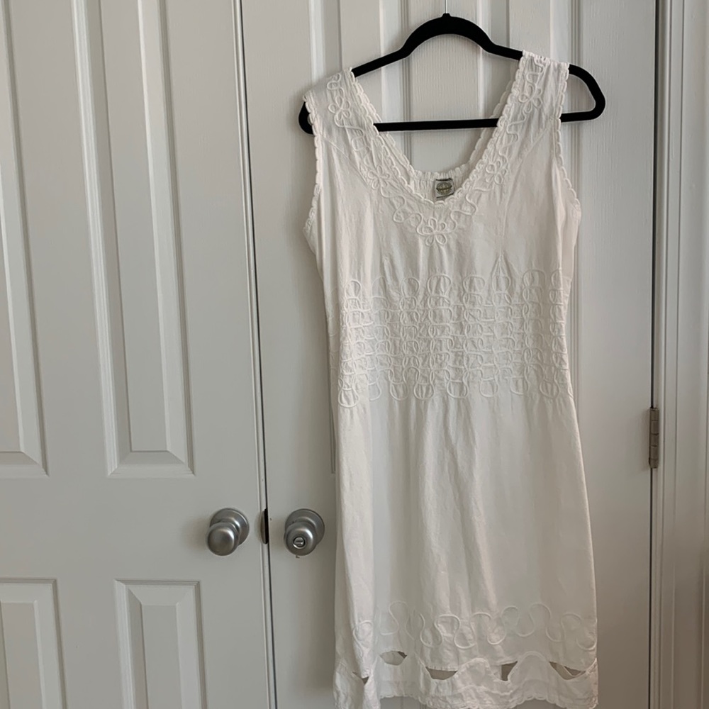 La Cotonniere XL boutique linen dress, bought if France